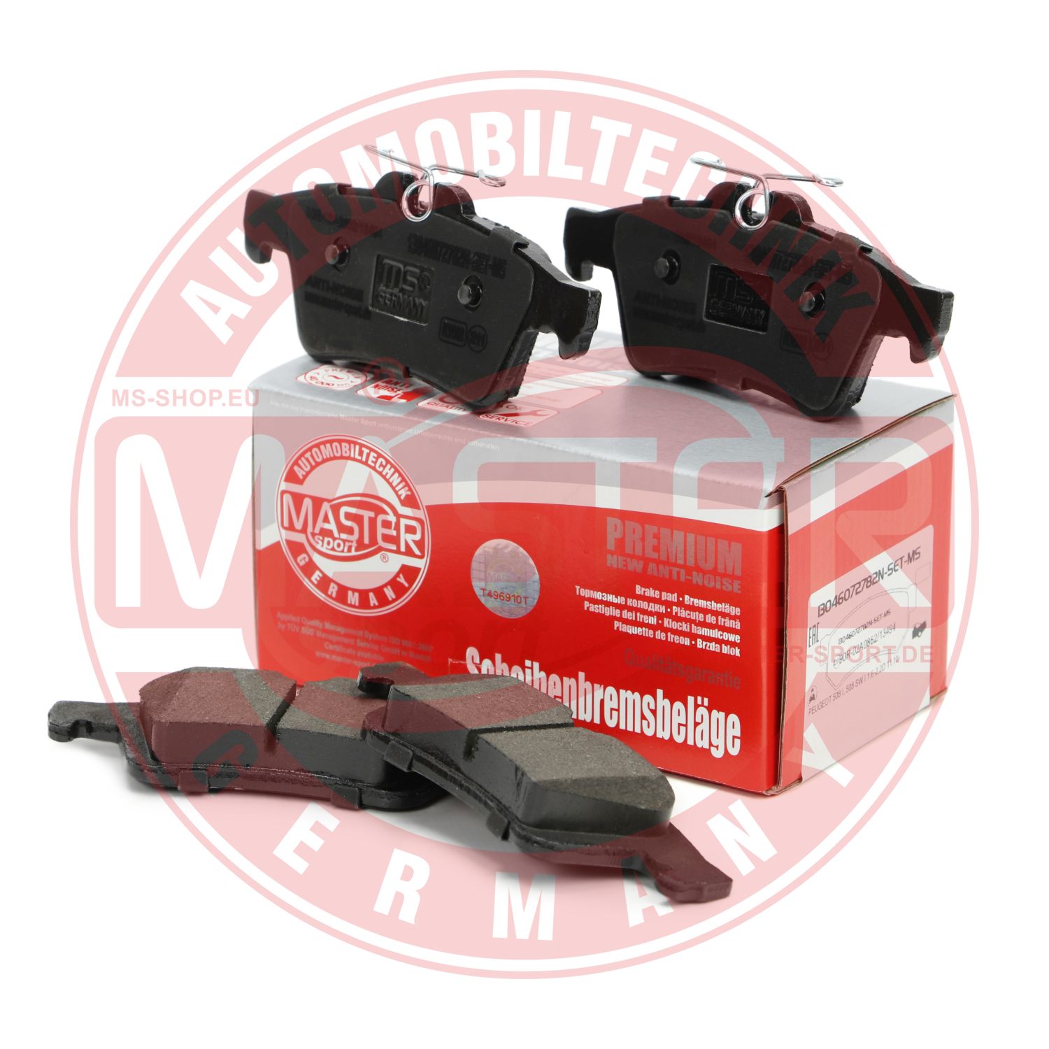Placute frana MASTERSPORT GERMANY 13046072782N-SET-MS